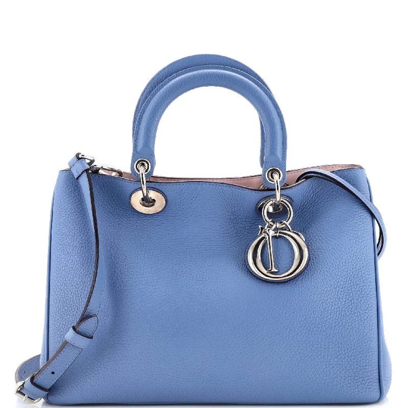 Diorissimo Tote Pebbled Leather Medium