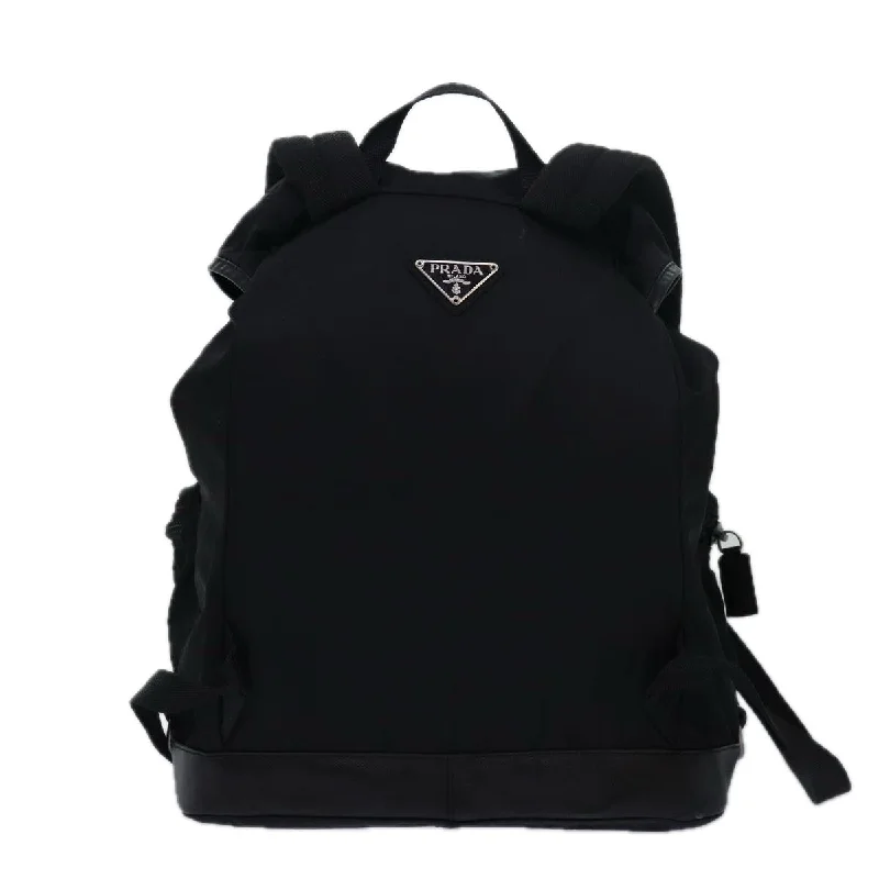 PRADA Backpack Nylon Black  bs16173