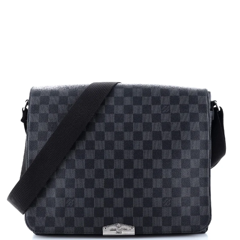 District NV2 Messenger Bag Damier Graphite MM