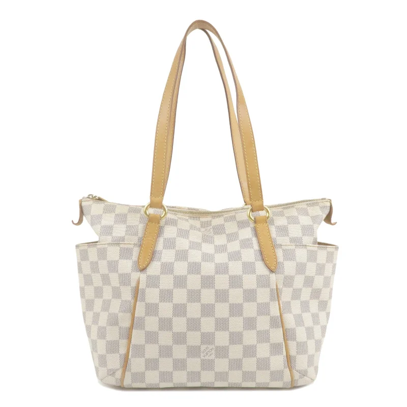 Louis Vuitton Damier Azur Totally PM Tote Bag Hand Bag N51261