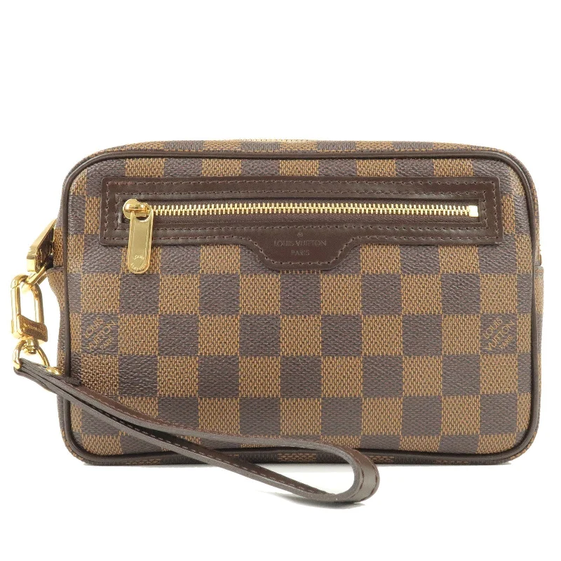 Louis Vuitton Damier Pochette Billets Macao Clutch Bag N61739