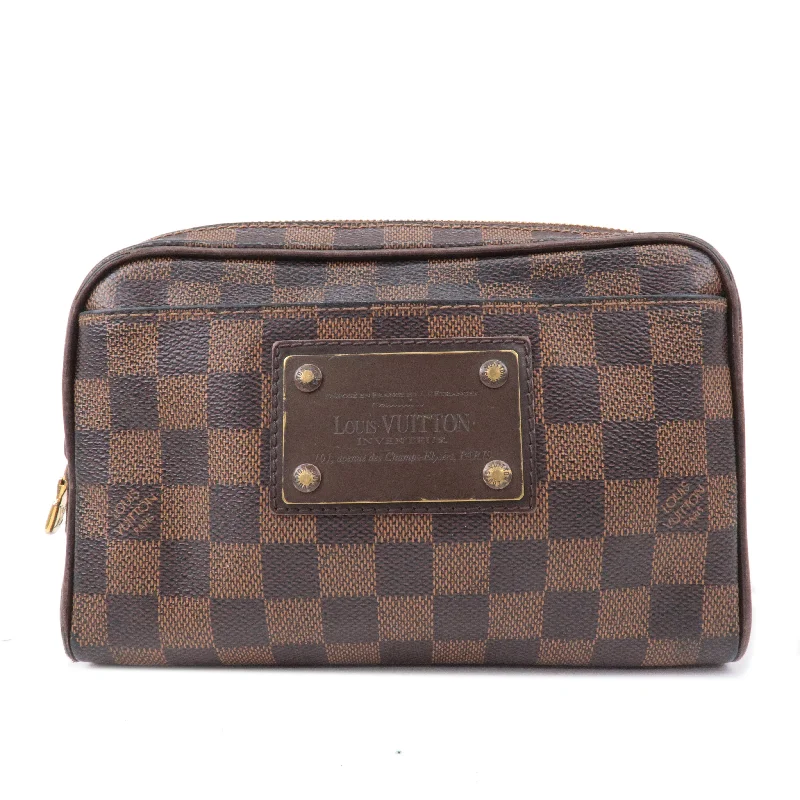 Louis Vuitton Damier Ebene Bum Bag Brooklyn Waist Bag N41101