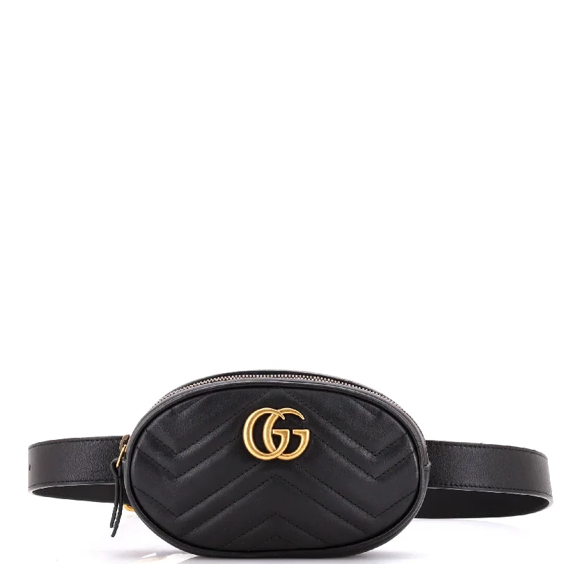 GG Marmont Belt Bag Matelasse Leather