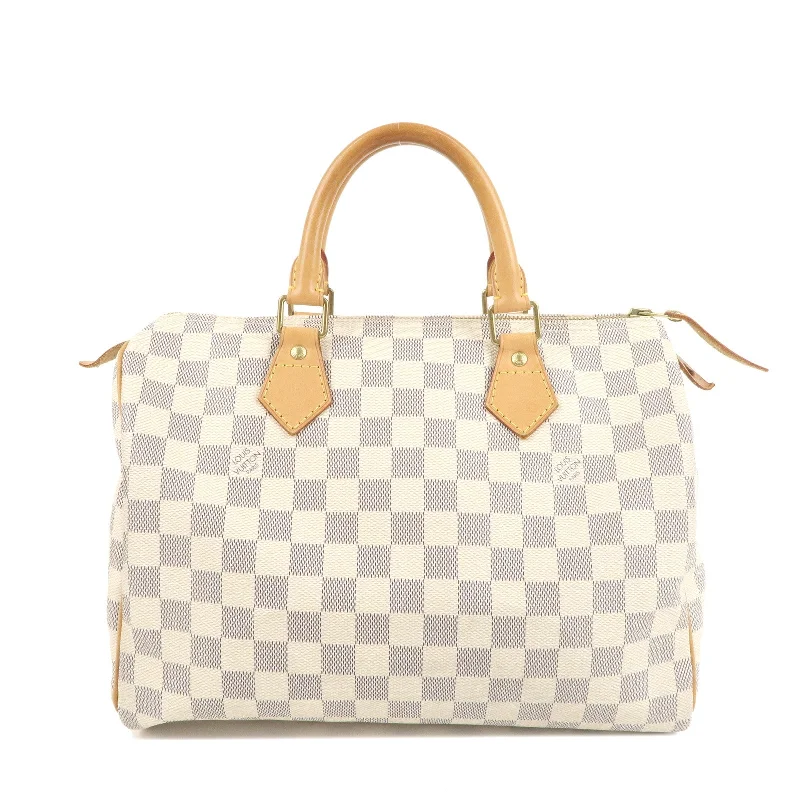 Louis Vuitton Damier Azur Speedy 30 Boston Hand Bag N41533