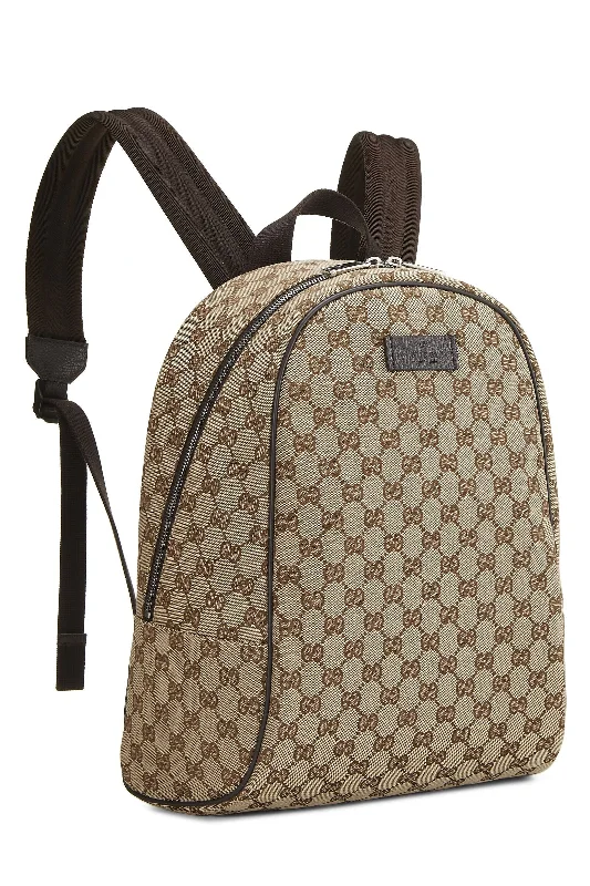 GUCCI GG CANVAS BACKPACK