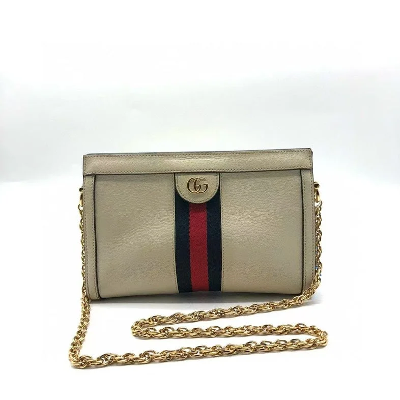 Gucci Beige Chain Bag Medium