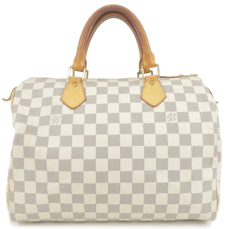 Louis Vuitton Damier Azur Speedy 30 Hand Bag Boston Bag N41533