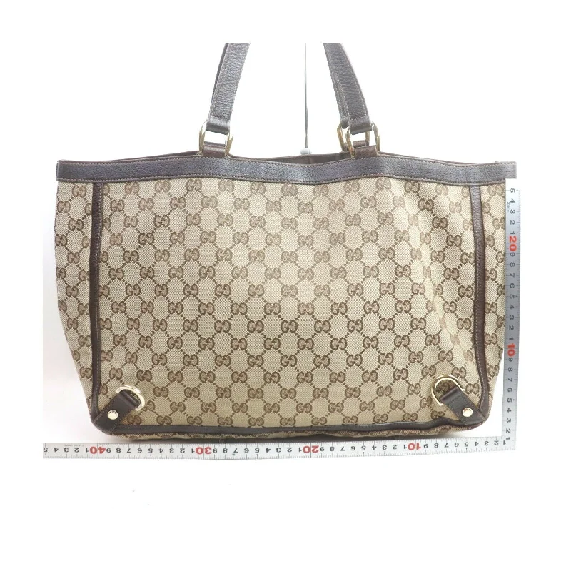 Gucci Abbey Canvas Tote Bag