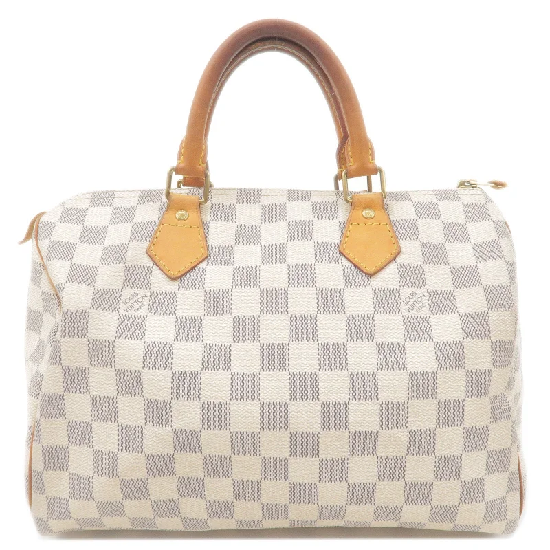 Louis Vuitton Damier Azur Speedy 30 Boston Bag N41533