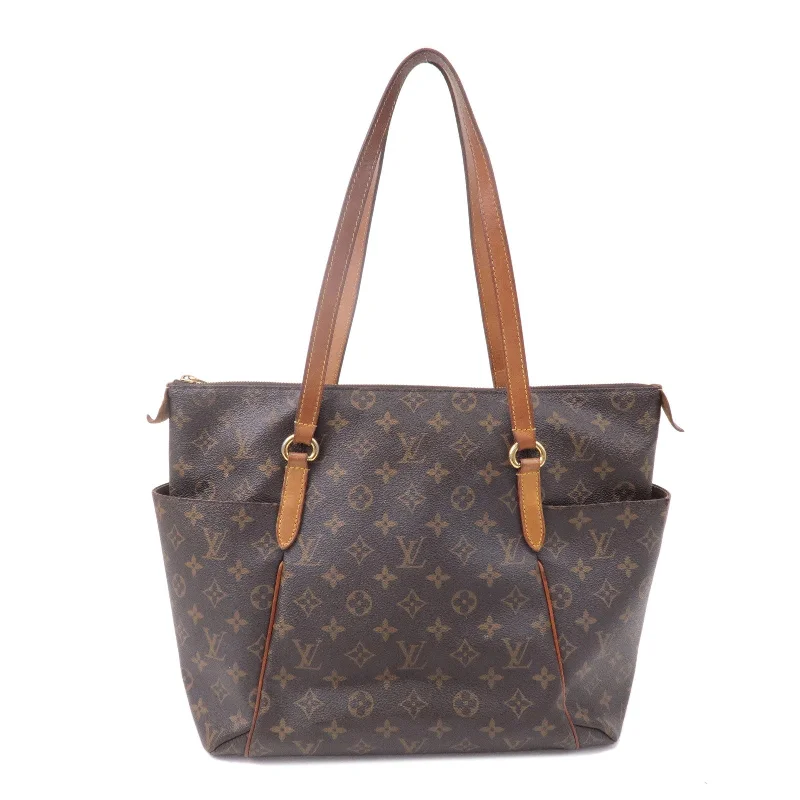 Louis Vuitton Monogram Totally MM Shoulder Bag Brown M56689