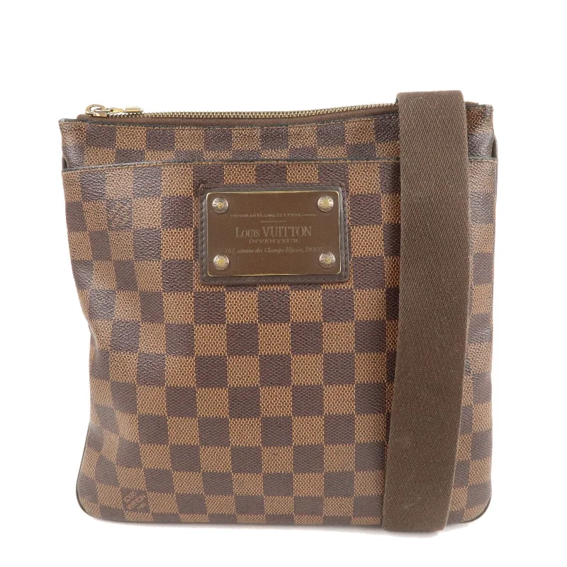 Louis Vuitton Damier Pochette Pratt Brooklyn Shoulder Bag N41100