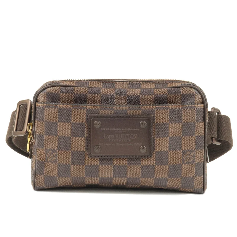 Louis Vuitton Damier Ebene Bum Bag Brooklyn Waist Bag N41101