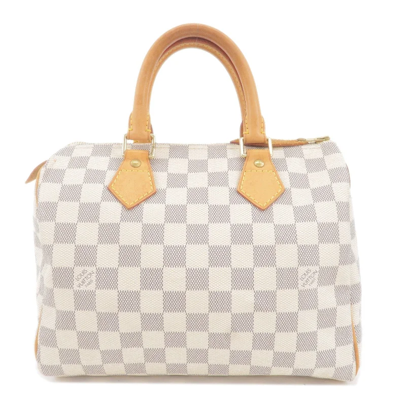 Louis Vuitton Damier Azur Speedy 25 Boston Bag Hand Bag N41534