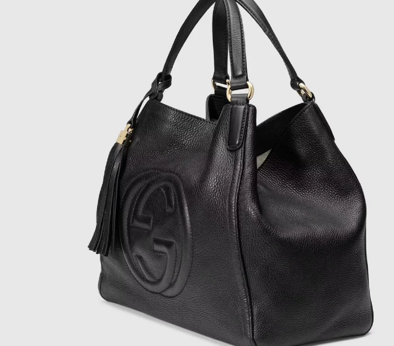 GUCCI SOHO LEATHER SHOULDER BAG