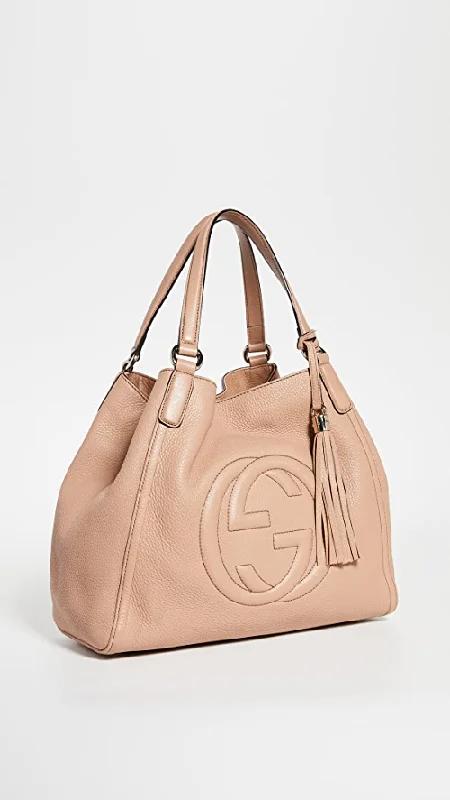 GUCCI MEDIUM LEATHER SOHO BAG