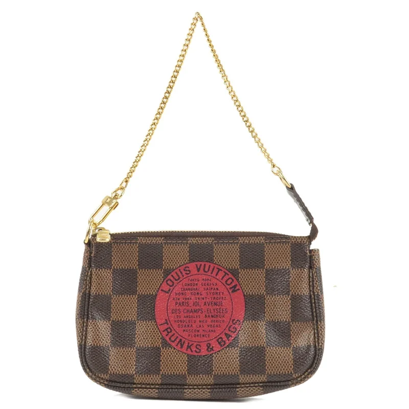 Louis Vuitton Damier T&B Mini Pochette Accessoires Pouch N58011