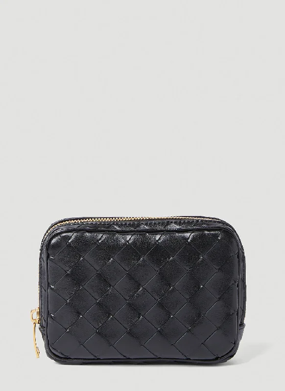 Bottega Veneta Women Teen Intrecciato Zip Pouch