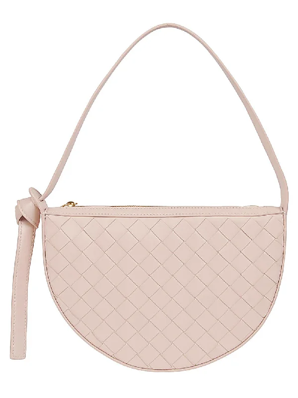 Bottega Veneta Women Sunrise Mini Leather Shoulder Bag