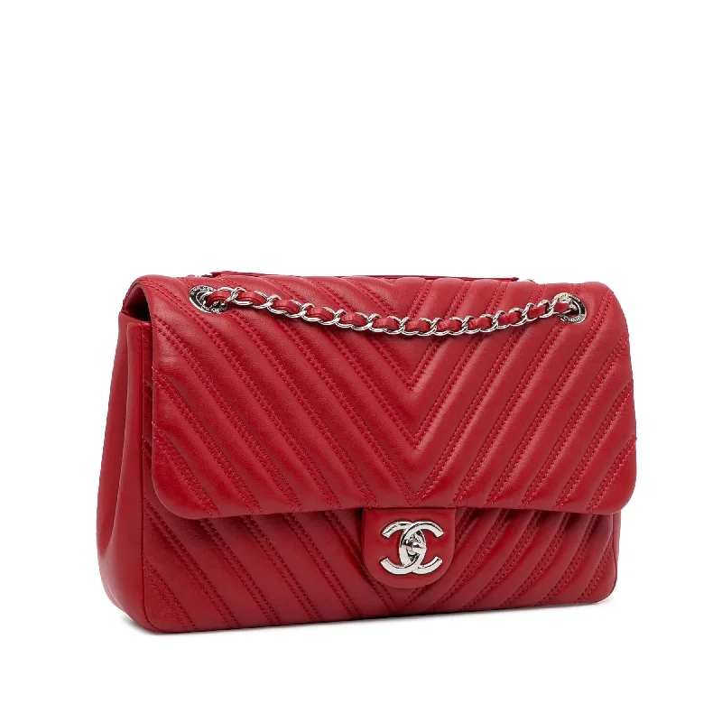 Chanel Jumbo Chevron Double Flap Bag (FmRuwm)