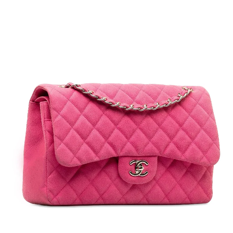 Chanel Jumbo Classic Caviar Double Flap (6et6P0)