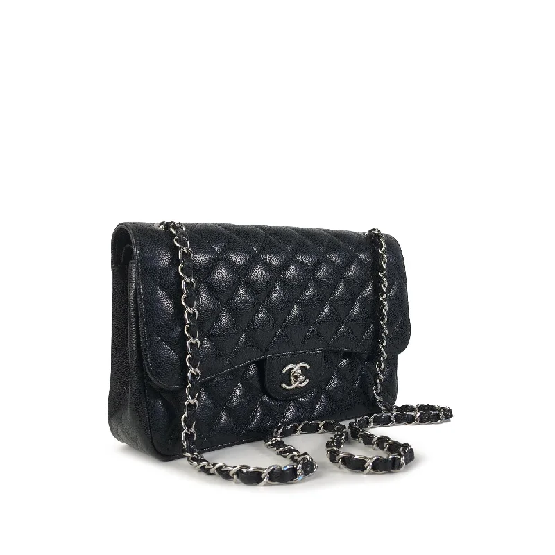 Chanel Jumbo Classic Caviar Double Flap (Ci6Lg1)