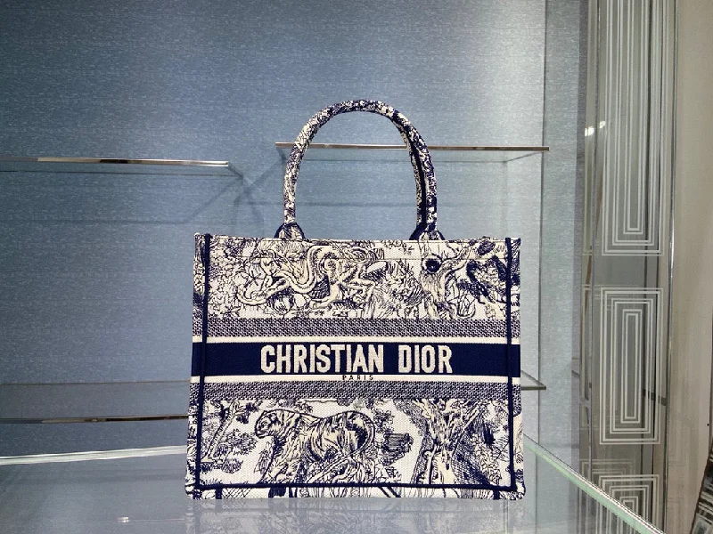 Christian Dior MeChristian Diorum Book Tote Blue,