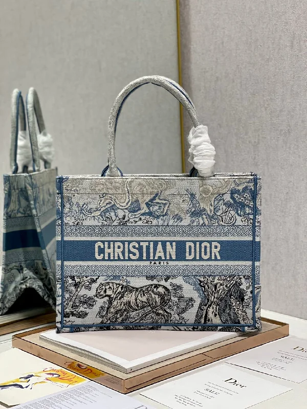 Christian Dior MeChristian Diorum Book Tote Blue