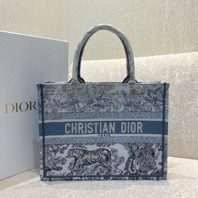 Christian Dior MeChristian Diorum Book Tote Blue