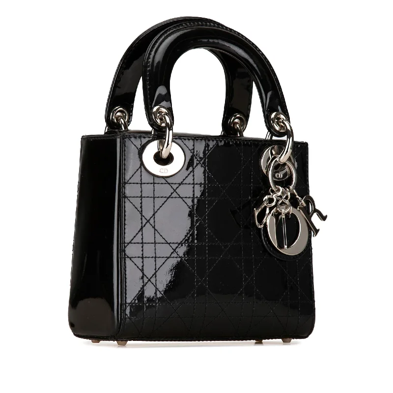 Dior Mini Patent Cannage Lady Dior (Sgdj8c)